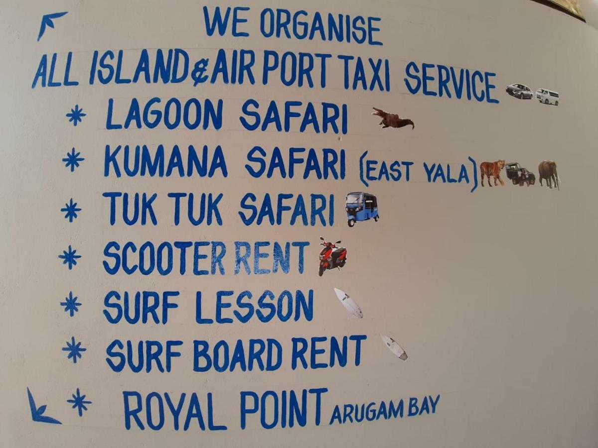 Royal Point Arugambay Hotel Arugam Bay Buitenkant foto